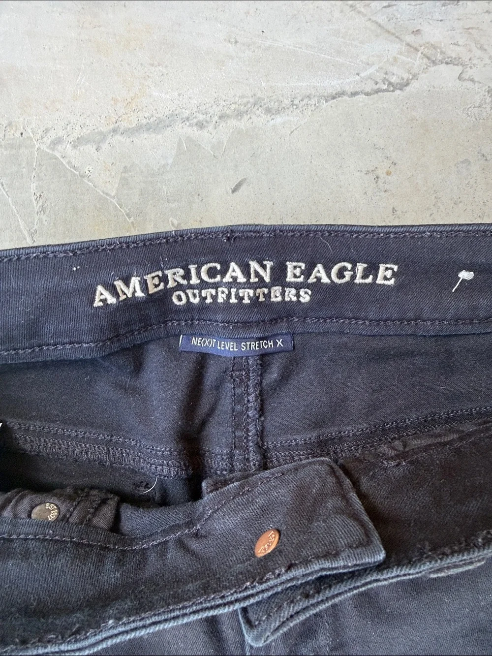 American Eagle Midi denim shorts